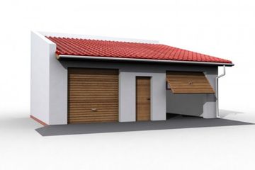  Projekt budynku gospodarczego G15 budynek gospodarczy (SLN1794) - projekt budynku parterowego - Zdjęcie 1