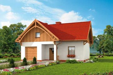  Projekt domu Luanda 2 (SLN1716) - projekt domu parterowego - Zdjęcie 1