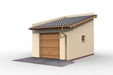  Projekt budynku gospodarczego G26 budynek gospodarczy (SLN1806) - projekt budynku parterowego - Zdjęcie 1