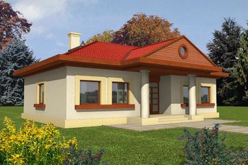  Projekt domu Jagna (WRC1541) - projekt domu parterowego - Zdjęcie 1