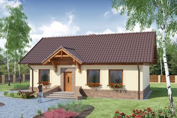  Projekt domu Amadeusz 3 Light (WRW1198) - projekt domu parterowego - Zdjęcie 1