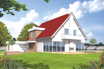  Projekt domu Jadwiga G1 (WRC1602) - projekt domu parterowego z poddaszem - Zdjęcie 1