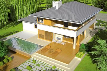  Projekt domu Diego G2 (WRC1885) - projekt domu z pełnym piętrem - Zdjęcie 1