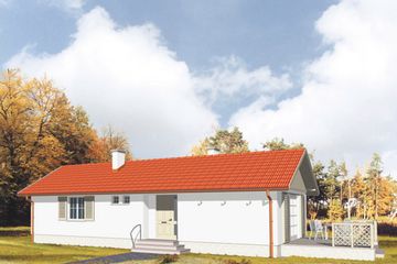  Projekt domu Riviera (KSA1121) - projekt domu parterowego - Zdjęcie 1