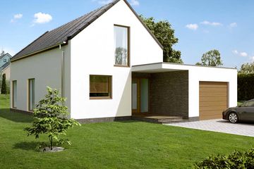  Projekt domu ND-7 (WOO1013) - projekt domu parterowego z poddaszem - Zdjęcie 1