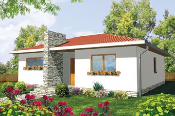  Projekt domu Miranda (WRC1031) - projekt domu parterowego - Zdjęcie 1