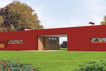  Projekt domu Terenia G1 (WRC1180) - projekt domu parterowego - Zdjęcie 1