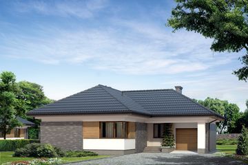  Projekt domu Neptun 4 (BSA1541) - projekt domu parterowego - Zdjęcie 1