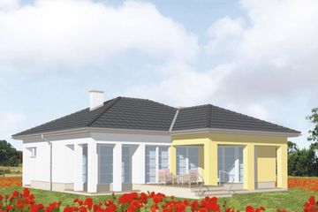  Projekt domu Tess (KSA1261) - projekt domu parterowego - Zdjęcie 1