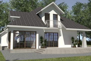  Projekt domu DJ 151 (WAM1059) - projekt domu parterowego z poddaszem - Zdjęcie 1