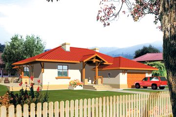  Projekt domu Natalia G2 (WRC1080) - projekt domu parterowego - Zdjęcie 1