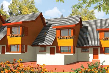  Projekt domu Alma (WRC1432) - projekt domu parterowego z poddaszem - Zdjęcie 1