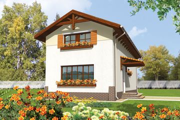  Projekt domu Antalka (WRC1447) - projekt domu z pełnym piętrem - Zdjęcie 1