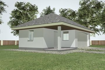  Projekt garażu G 3.2 (WAM1079) - projekt garażu parterowego - Zdjęcie 1