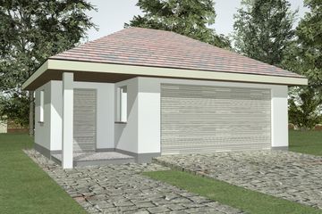  Projekt garażu G 3.6 (WAM1081) - projekt garażu parterowego - Zdjęcie 1