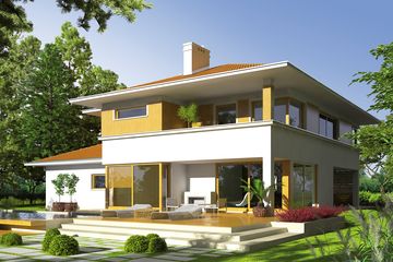  Projekt domu Diego II G2 (WRC1878) - projekt domu z pełnym piętrem - Zdjęcie 1