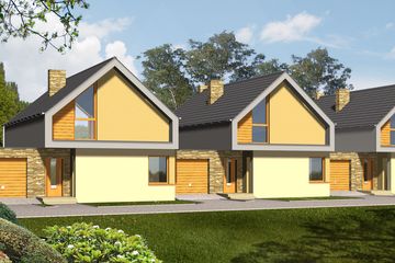  Projekt domu Ultra 2 (WRN1081) - projekt domu parterowego z poddaszem - Zdjęcie 1