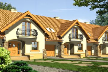  Projekt domu Klasyka 2 (WRN1083) - projekt domu parterowego z poddaszem - Zdjęcie 1