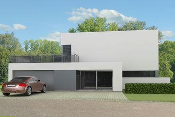  Projekt domu PS-KZ-140-15 (SLR1023) - projekt domu z pełnym piętrem - Zdjęcie 1