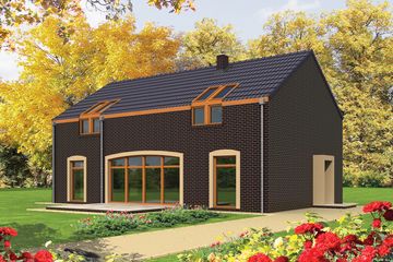  Projekt domu Antonia (WRC1473) - projekt domu parterowego z poddaszem - Zdjęcie 1