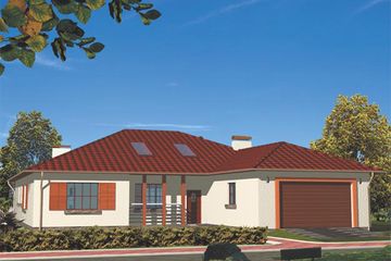  Projekt domu Lena G2 (WRC1116) - projekt domu parterowego z poddaszem - Zdjęcie 1