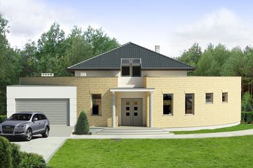  Projekt domu Mag 2G (BSB1068) - projekt domu parterowego - Zdjęcie 1