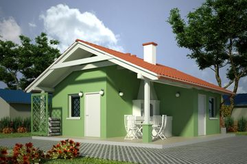  Projekt budynku gospodarczego G57 - Budynek gospodarczy (PRA1069) - projekt budynku parterowego - Zdjęcie 1