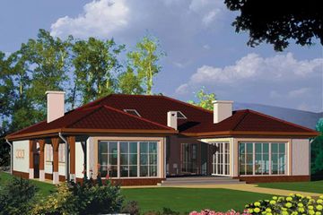  Projekt domu Staszka G2 (WRC1300) - projekt domu parterowego - Zdjęcie 1