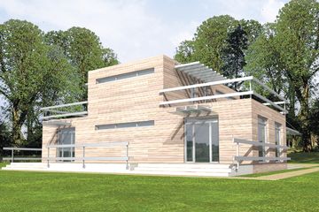  Projekt domu Rudolf (WRC1342) - projekt domu z pełnym piętrem - Zdjęcie 2