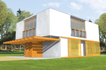  Projekt domu Mac (WRC1156) - projekt domu z pełnym piętrem - Zdjęcie 1