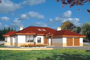  Projekt domu Mira G2 (WRC1017) - projekt domu parterowego - Zdjęcie 1
