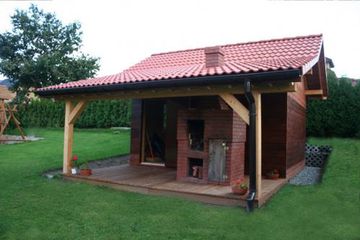  Projekt budynku gospodarczego G256 budynek gospodarczy na zgłoszenie (SLN1480) - projekt budynku parterowego - Zdjęcie 1
