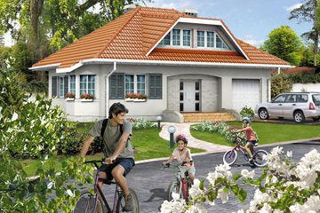  Projekt domu Huragan (BSA1148) - projekt domu parterowego z poddaszem - Zdjęcie 1
