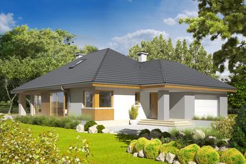  Projekt domu Glen III G2 (WRC1898) - projekt domu parterowego - Zdjęcie 1