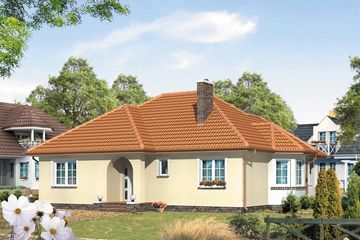  Projekt domu Poemat 4 (BSA1273) - projekt domu parterowego - Zdjęcie 1