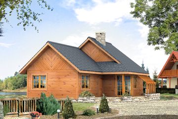  Projekt domu Szyper 4 dr-S (BSA1280) - projekt domu parterowego z poddaszem - Zdjęcie 1