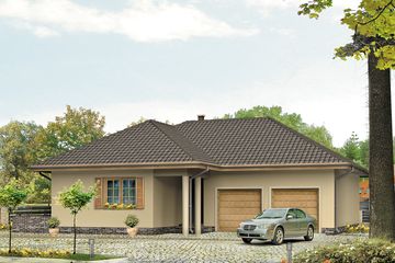  Projekt domu Salsa 2 (BSA1161) - projekt domu parterowego - Zdjęcie 1