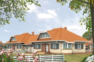  Projekt domu Tajfun (BSA1283) - projekt domu parterowego z poddaszem - Zdjęcie 1