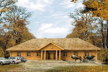  Projekt domu Polana dr-S (BSA1289) - projekt domu parterowego - Zdjęcie 2