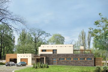  Projekt domu Apollo (BSA1298) - projekt domu z pełnym piętrem - Zdjęcie 1