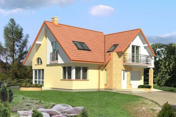  Projekt domu Balbina (BSB1030) - projekt domu parterowego z poddaszem - Zdjęcie 1