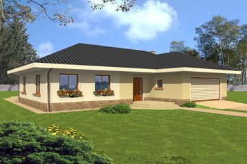  Projekt domu Laura (WRY1026) - projekt domu parterowego - Zdjęcie 1