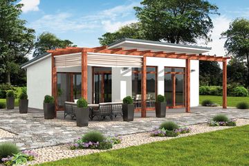  Projekt domu letniskowego Grenada dom letniskowy (SLN1773) - projekt domu letniskowego parterowego - Zdjęcie 1