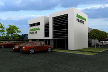  Projekt magazynu PS-SS-H2 (SLR1070) - projekt magazynu z pełnym piętrem - Zdjęcie 1