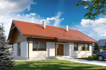 Projekt domu Bilbo (BSE1030) - projekt domu parterowego - Zdjęcie 1