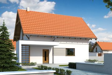  Projekt domu Zeo 3 NF40 (BSA1957) - projekt domu parterowego z poddaszem - Zdjęcie 1