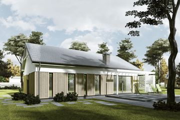  Projekt domu Domo 10 C (WAR1024) - projekt domu parterowego - Zdjęcie 1