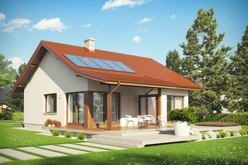  Projekt domu Elmo IV energo (WRC2417) - projekt domu parterowego - Zdjęcie 1