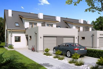  Projekt domu Maja S (WRD1477) - projekt domu parterowego z poddaszem - Zdjęcie 1