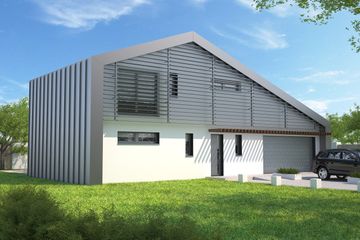  Projekt domu Temerin DCP313 (WOB1531) - projekt domu parterowego z poddaszem - Zdjęcie 1